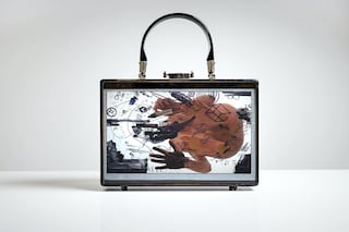 bolso de pantalla transparente 23:45