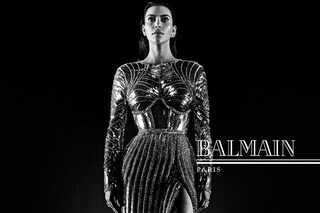 Balmain AW16 campaign Kim Kanye Wolves video