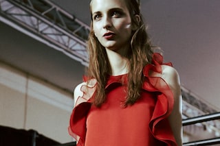 Backstage at Topshop Unique SS15 Dazed London
