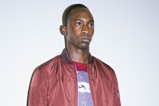 Les Benjamins AW15 Presentation Burgundy Nylon Texture 