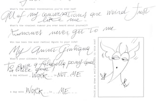 Handwritten Birthday Notes – Autumn/Winter 2016