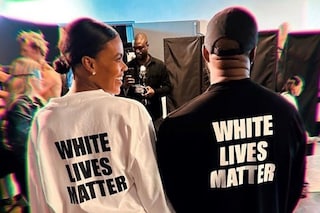 Candace Owens and Kanye West White Lives Matter shirts