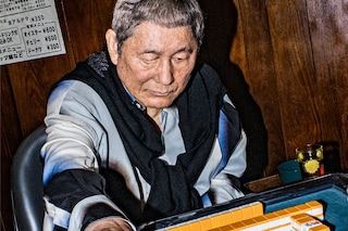 Takeshi Kitano for Loewe campaign with GR8