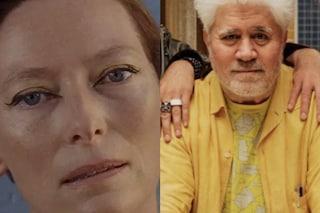 Tilda Swinton and Pedro Almadovar