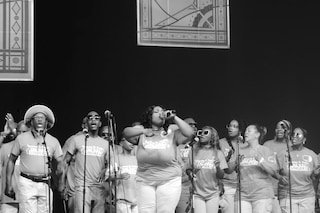 Gospel tent New Orleans Jazz and Heritage Festival