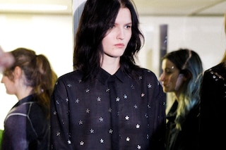Anthony Vaccarello AW15, Dazed backstage, Womenswear, Paris