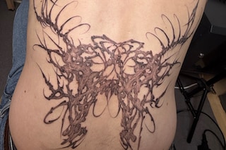 Biomorphic tattoos nature technology