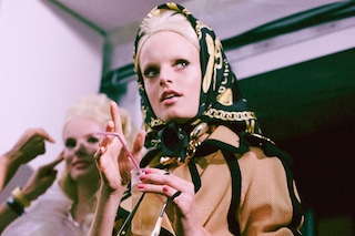 Moschino SS15, womenswear, Dazed backstage