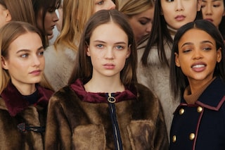 Tommy Hilfiger AW15, American Sportswear, Fur, Pleats