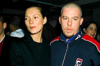 Kate Moss and Alexander McQueen