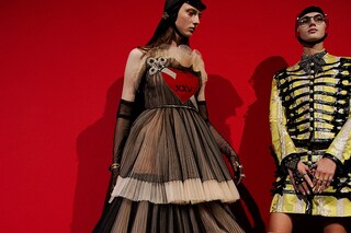 Backstage at Gucci SS17 MFW Dazed