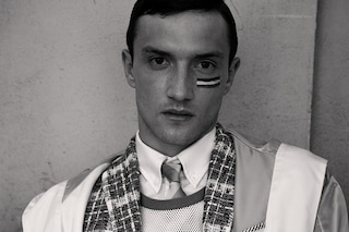 Moncler Gamme Bleu SS15 Mens collections, Dazed backstage