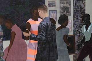 Njideka Akunyili Crosby. Courtesy the artist, Vict