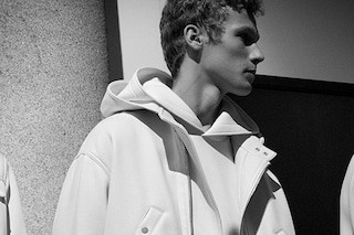 Neil Barrett SS15 Mens collections, Dazed backstage