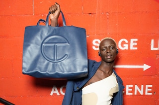 Backstage at Telfar SS20 3