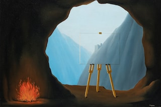 Rene Magritte_La condition humaine_1935