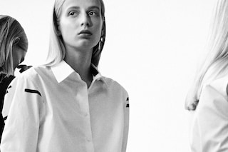 Backstage at Jil Sander SS15