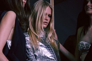Backstage Roberto Cavalli SS15 Milan Lea Colombo