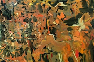 Painting from series “Held On The Tips Of Fingers”