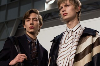 Fendi AW18 backstage milan mfw