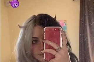Horn hair e girl trend TikTok