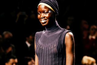 Issey Miyake AW15, Dazed backstage, Womenswear, Paris