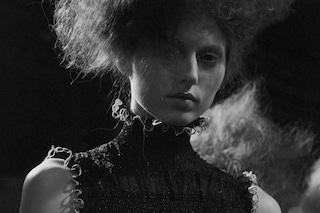 Alexander McQueen AW15 Dazed womenswear High Ruffle Neck 