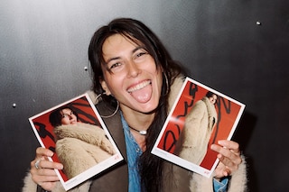 Rita Lino photo session at H&amp;M in Berlin