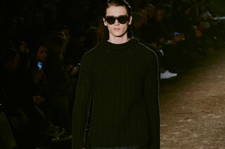 Ermenegildo Zegna Runway Milan AW15 Menswear Dazed black