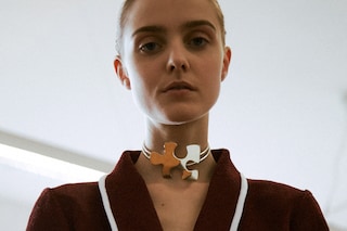 J.W.Anderson SS15 backstage Dazed Lea Colombo