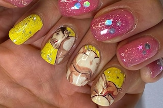 Citlali Gutierrez gummy nails