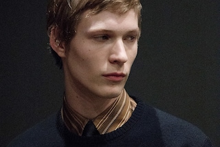 Fendi AW15 Mens Milan Navy Knit Jumper Stripe Shirt 