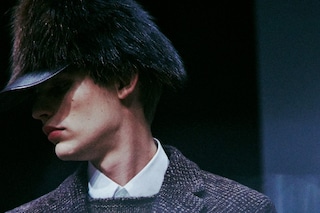 Backstage at Fendi AW14