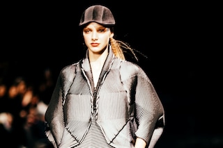 Issey Miyake AW15, Dazed backstage, Womenswear, Paris