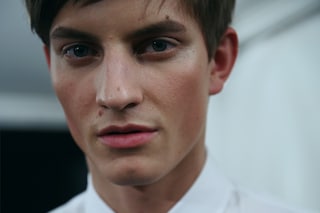 Backstage Dsquared2 menswear shirt detailing embroidery aw15