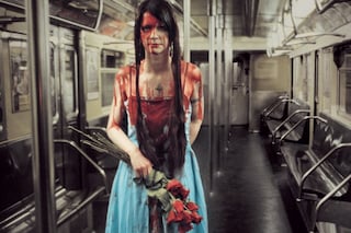 Halloween costumes 2023 New York City NYC party subway