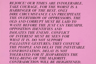 jenny holzer truism art graphic typography