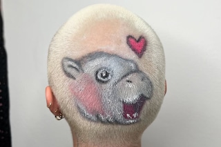 Jackie Bieber hairstylist buzzcut artist