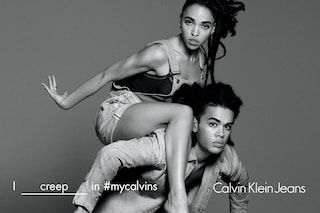 FKA twigs and Kaner Flex for Calvin Klein Jeans SS16 campaig
