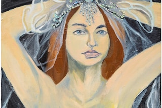 Kirke, Jemima, Lola as a Bride, 2017, Oil on canva