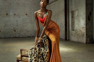 2 AW19 Campaign Steven Meisel Donatella Versace Anok Yai