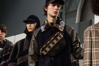 Fendi AW18 backstage milan mfw
