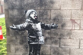 New Banksy in Port Talbot