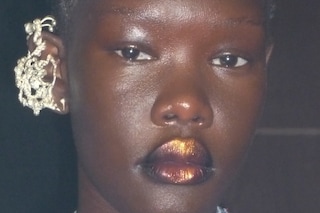 Beauty at Masha Popova SS24 Grace Ellington