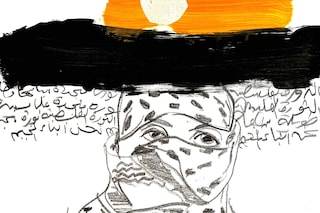 Scenes From Daily Life in Gaza, 2024, 30 x 20 cm(1