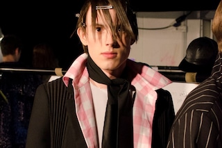 Nicomede Talavera SS15 Mens collections, Dazed backstage