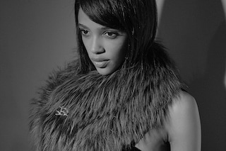 Sonia Rykiel AW15, Dazed, womenswear, faux fur stole pin