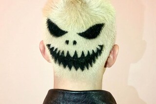 Janina zais buzzcut hair colour dye 