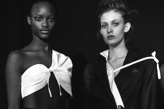 Backstage at Jacquemus SS16