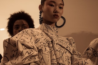 Backstage at Kenzo SS17 Womenswear PFW Dazed